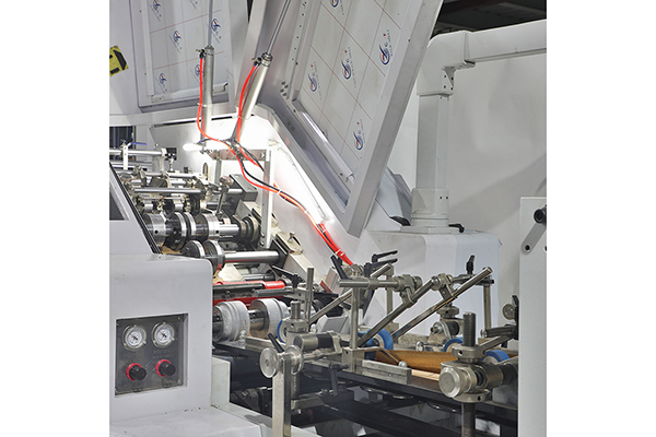 Block Bottom Bag Making Machine (SOS Bag with Flat Handles)